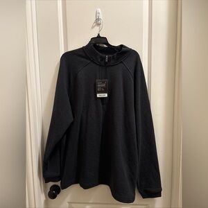 NWT Public Rec Weekend Half Zip Pullover Mens 2XL Gray Comfort  Athleisure Golf